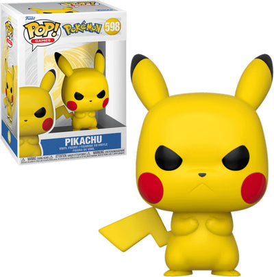Merchandise funko pop! grumpy pikachu - #598 verzamelfiguur