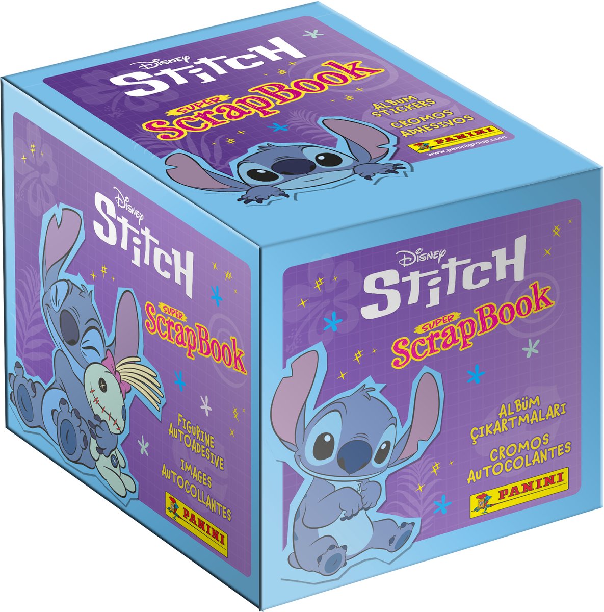 Panini stitch super scrapbook stickers box 36 pakjes trading cards