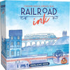 White goblin games - railroad ink (diepblauwe versie) - dobbelspel - 1 tot 6 spelers - roll write - puzzelspel - voor de hele familie