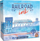 White goblin games - railroad ink (diepblauwe versie) - dobbelspel - 1 tot 6 spelers - roll write - puzzelspel - voor de hele familie