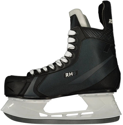 Roces – rh 6 – ijshockeyschaatsen – schaatsen heren – zwart wit – high support enkelcup comfortvoering – maat eu 43