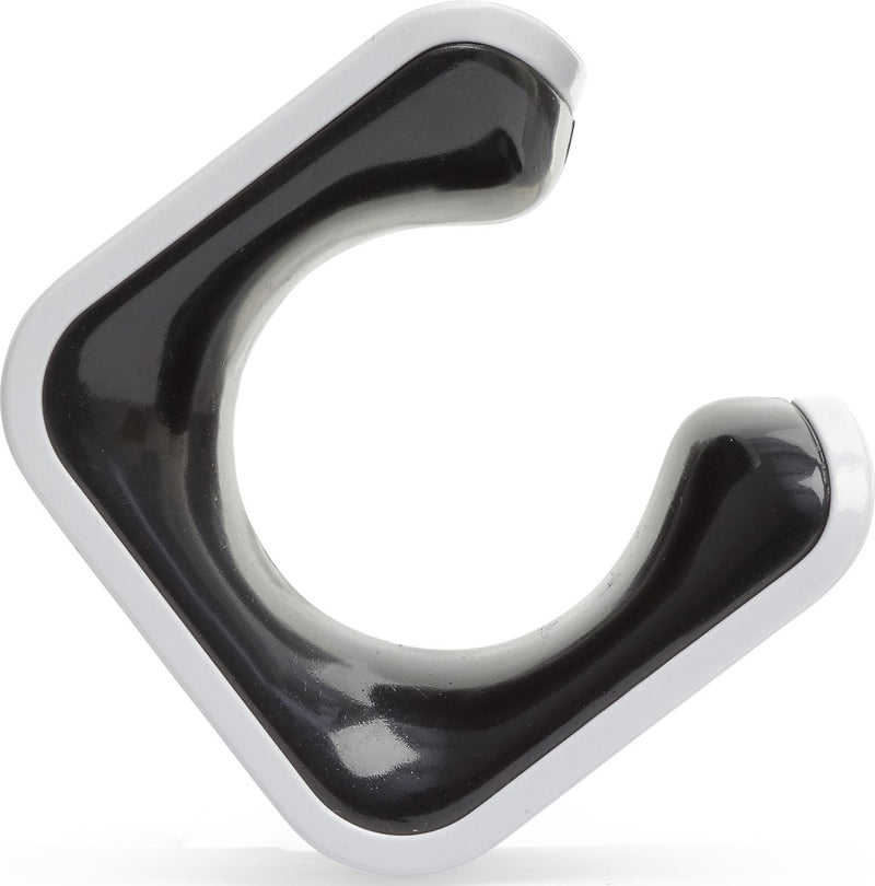 Clug roadie fiets clip voor de muur - wit zwart