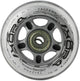 Nils extreme - pu wielen - 76x24 mm - transparant - inclusief abec-7 lagere