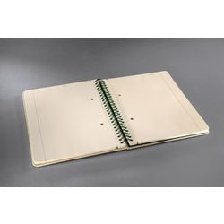 Spiraalschrift sigel conceptum nature edition a5 lichtbruin, beige