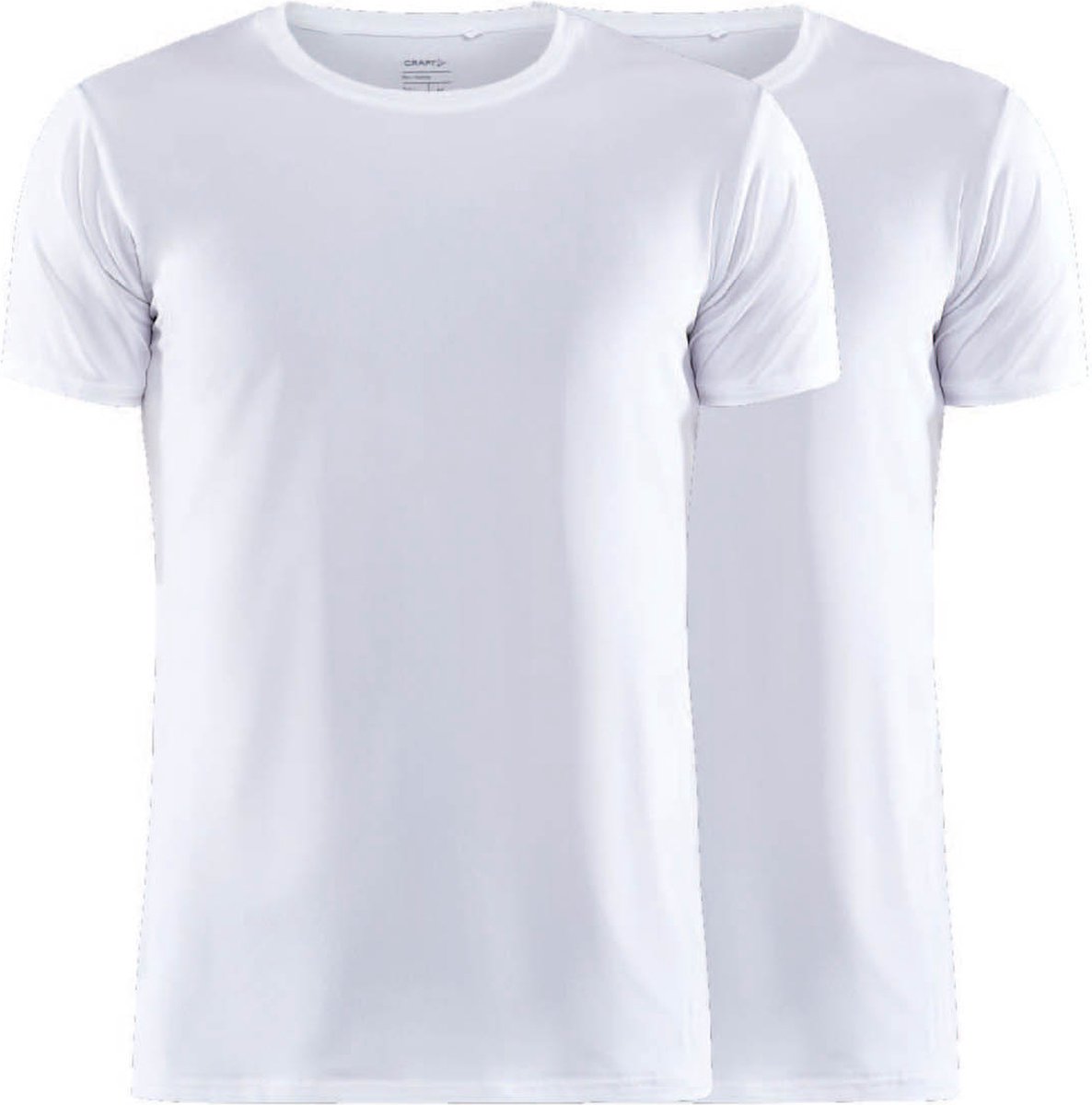 Craft core dry tee multi 2-pack m heren thermoshirt - wit