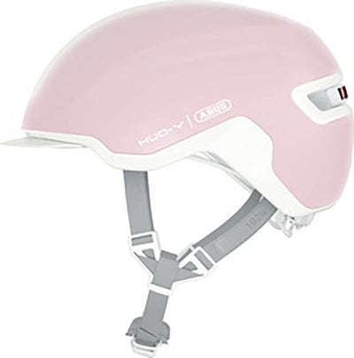 Abus fietshelm hud-y pure rose m - 54-58 cm - pink - geschikt voor gebruik op elektrische fietsen - stadsfietsen - 300 g