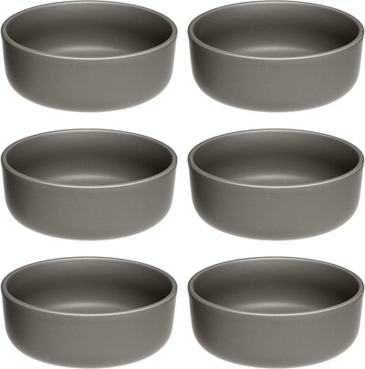 Leonardo roma schaal 16cm taupe - set 6