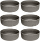 Leonardo roma schaal 16cm taupe - set 6