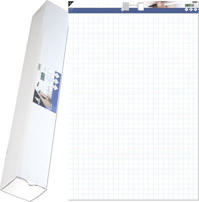 Kangaro flipoverpapier - blanco ruit - 65 x 100 cm