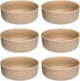 Leonardo roma schaal 16cm abrikoos - set 6