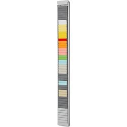 T-kaartenbord ultradex 35 sleuven zilver