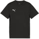 Puma teamgoal jersey jr jongens sportshirt - black- white-flat dark gray