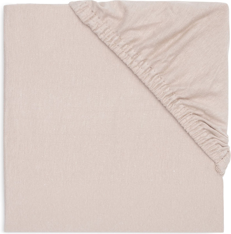 Jollein - hoeslaken jersey 70x140cm - wieg, ledikant, babybed - wild rose