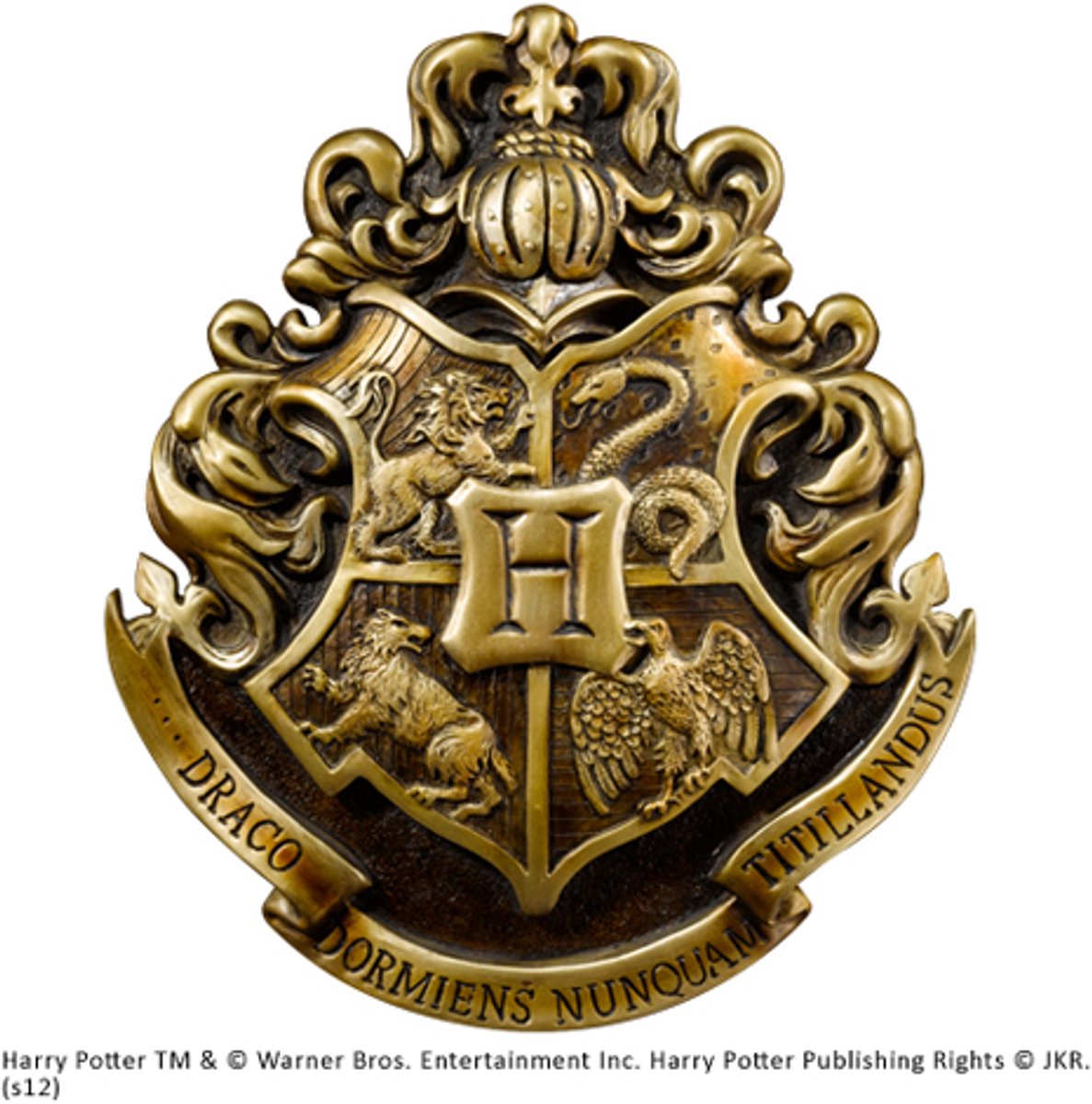 Noble collection hogwarts schild