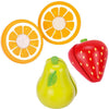 Goki houten blender met fruit, 7dlg.