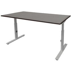 Bureau schaffenburg lin-pl128-loga-m25 spaanplaat, metaal multikleur