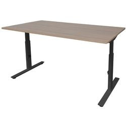 Bureau schaffenburg lin-pl148-havz-m25 spaanplaat, metaal multikleur