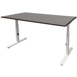 Bureau schaffenburg lin-pl148-logw-m25 spaanplaat, metaal multikleur
