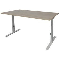 Bureau schaffenburg lin-pl148-roba-m25 spaanplaat, metaal multikleur