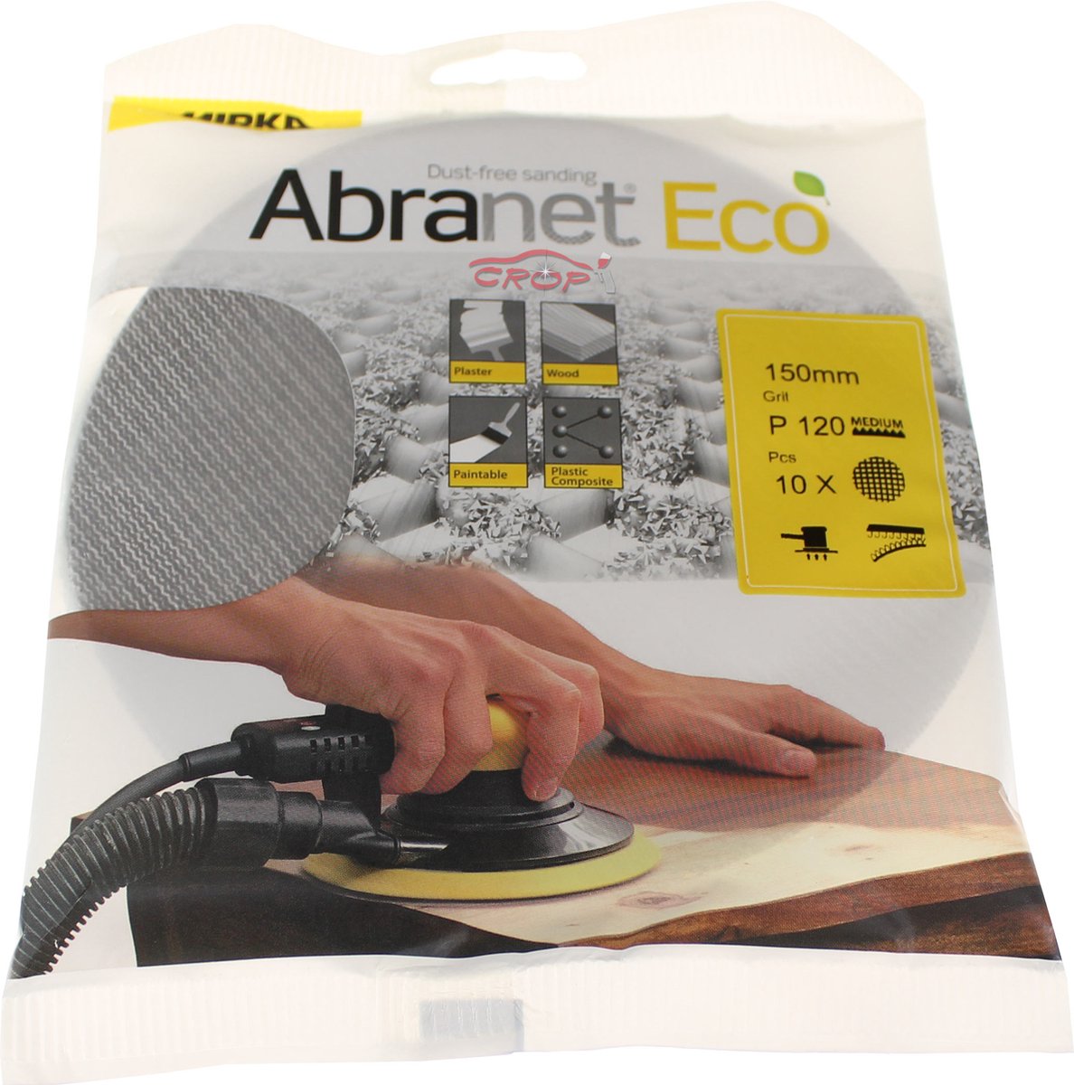 Mirka abranet eco schuurschijven 150mm *kleinverpakking* - p80