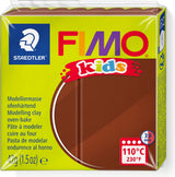 Fimo kids boetseerklei 42 g bruin - afbeelding 1