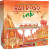 White goblin games - railroad ink (vuurrode versie) - dobbelspel - 1 tot 6 spelers - roll write - puzzelspel - voor de hele familie