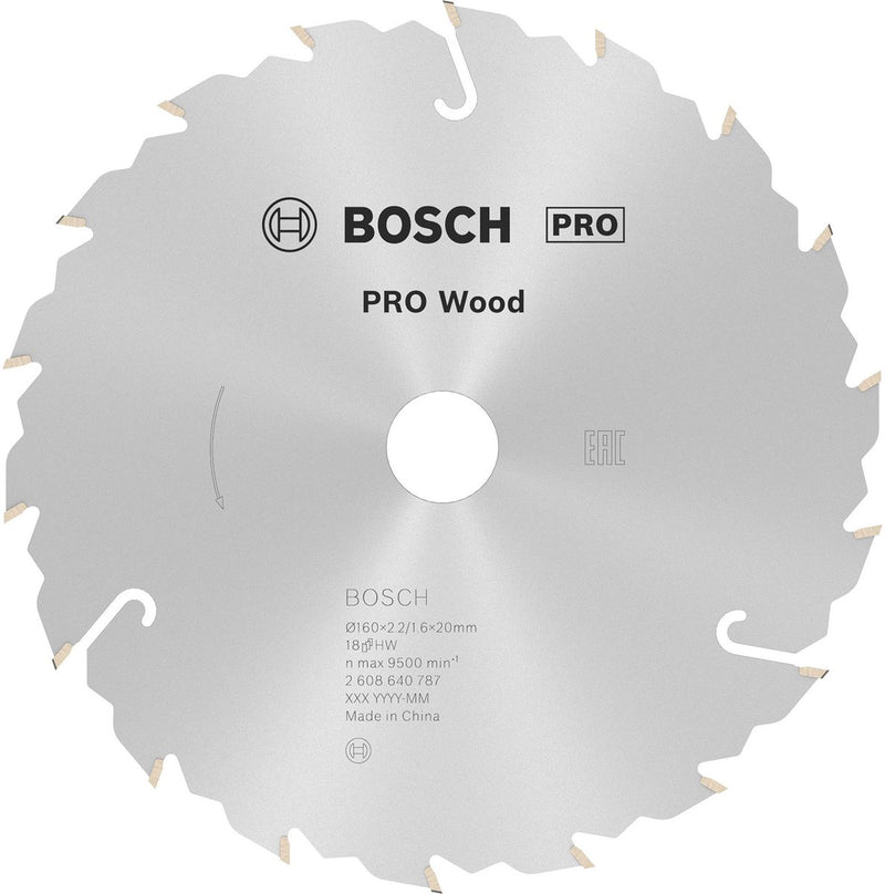 Bosch cirkzb speed 160x20x2,4 18t fz wz