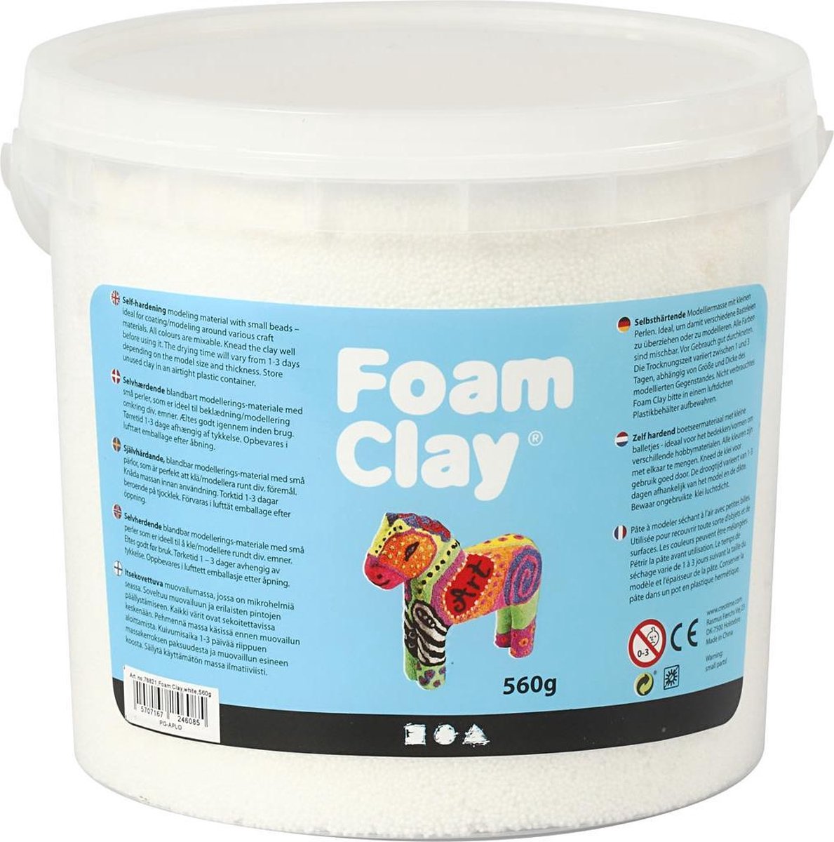 Foam clay https: www.cchobby.nl foam-clayr-wit-560-gr-1-emmer