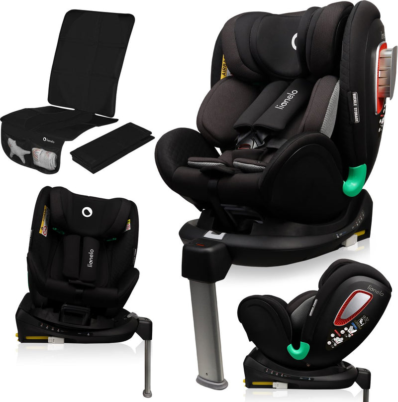 Lionelo - antoon plus - autostoel - adac veiligheidscertificaat - isofix - 360 graden rotatie - 0 - 18 kg