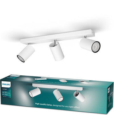 Philips led philips kosipo opbouwspot - 3-lichts - wit