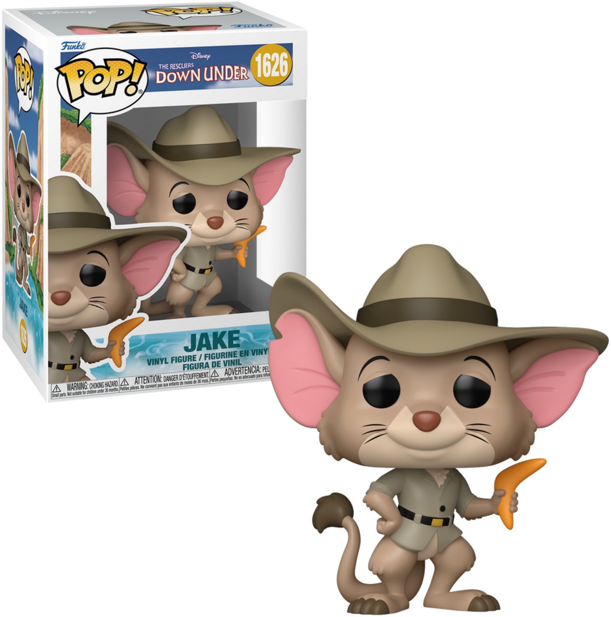 Funko the rescuers down under pop! disney vinyl figure jake