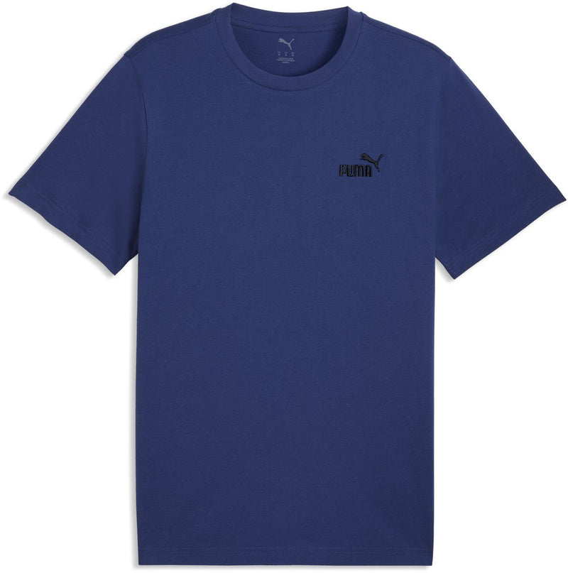 Puma ess small no. 1 logo tee (s) unisex t-shirt - blue jewel