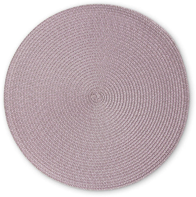 Continenta placemat rond, placemat, onderzetter, kunststof, ø 38 cm, rosé, 6623