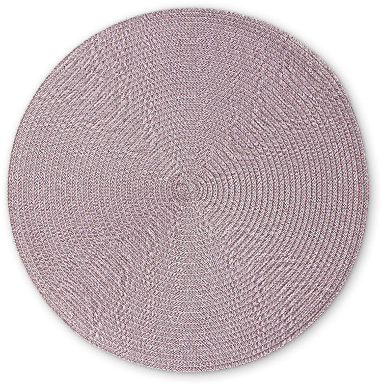 Continenta placemat rond, placemat, onderzetter, kunststof, ø 38 cm, rosé, 6623