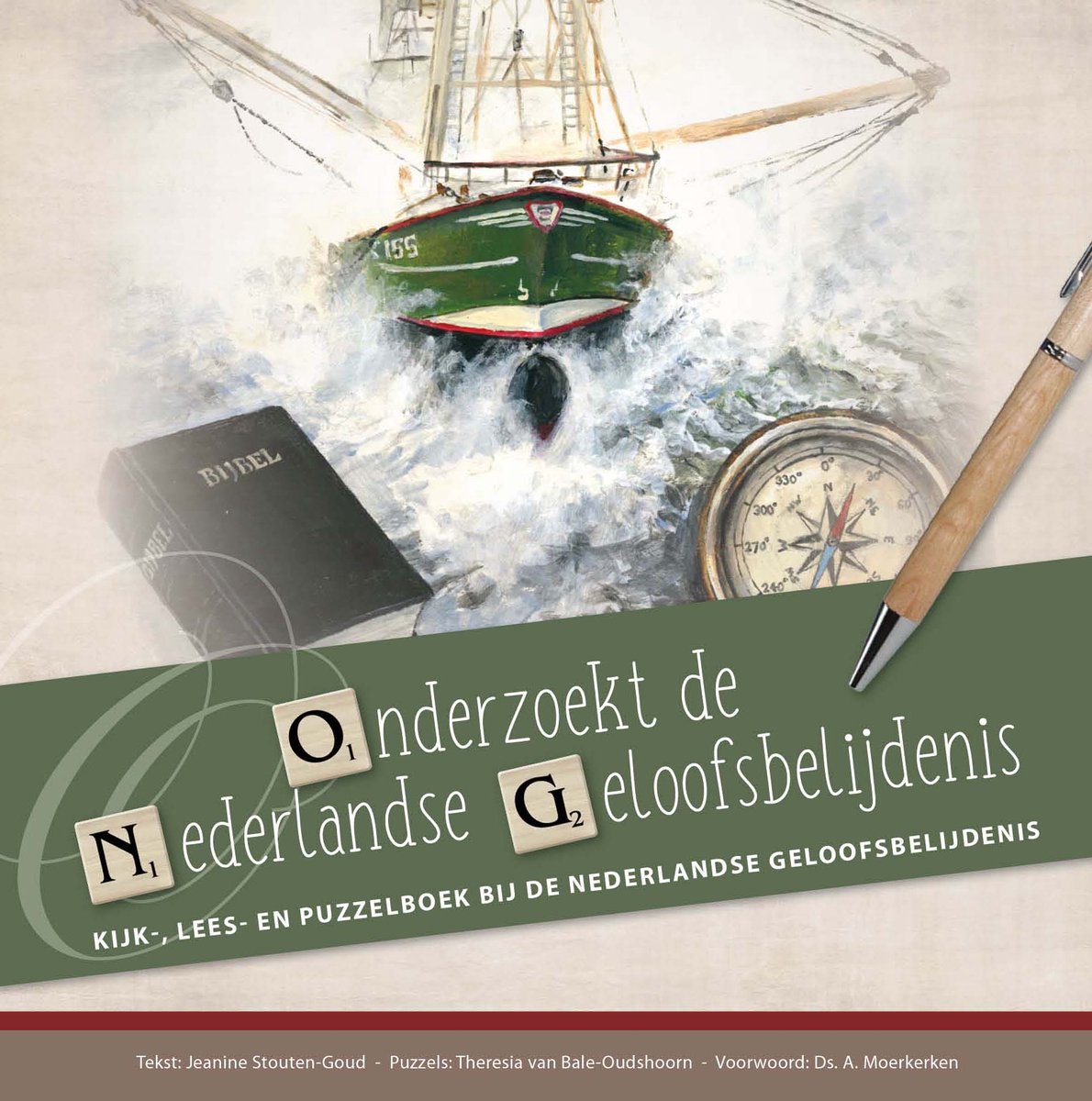 Puzzelboeken - set onderzoekt de nederlandse geloofsbelijdenis + werkschrift