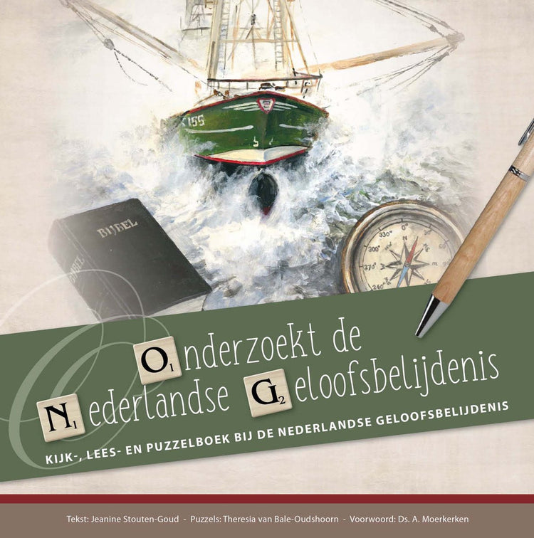 Puzzelboeken - set onderzoekt de nederlandse geloofsbelijdenis + werkschrift