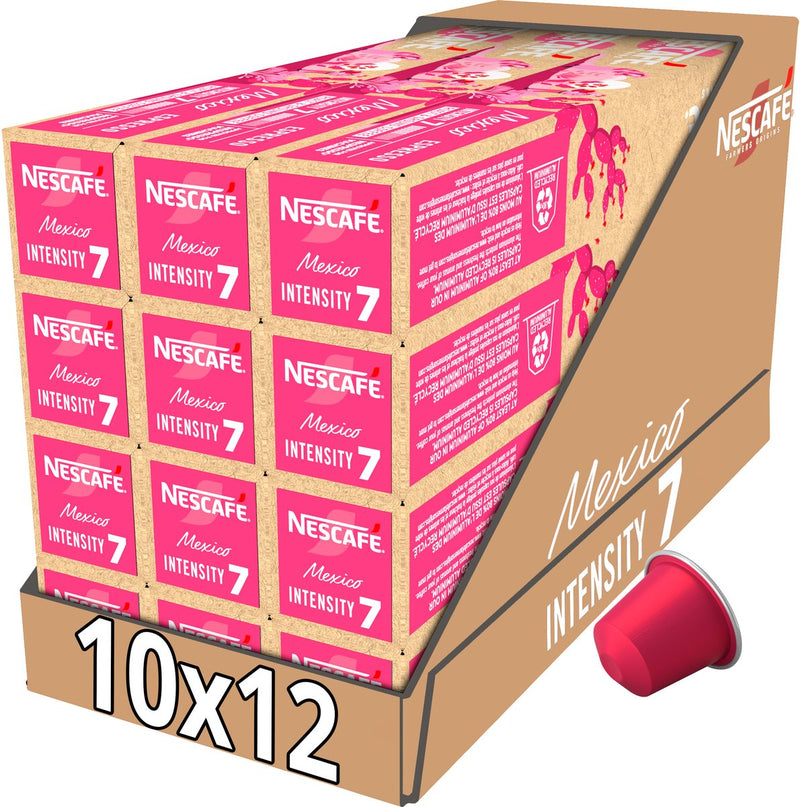 Nescafé farmers origins mexico capsules - 10 koffiecups x 12 doosjes