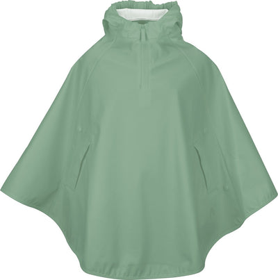 Ralka regenponcho junior - sparkle - groen – maat 128 140