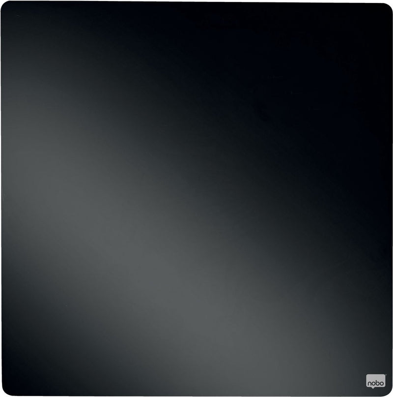 Nobo whiteboard tegel 36x36cm zwart magnetisch | 8 stuks