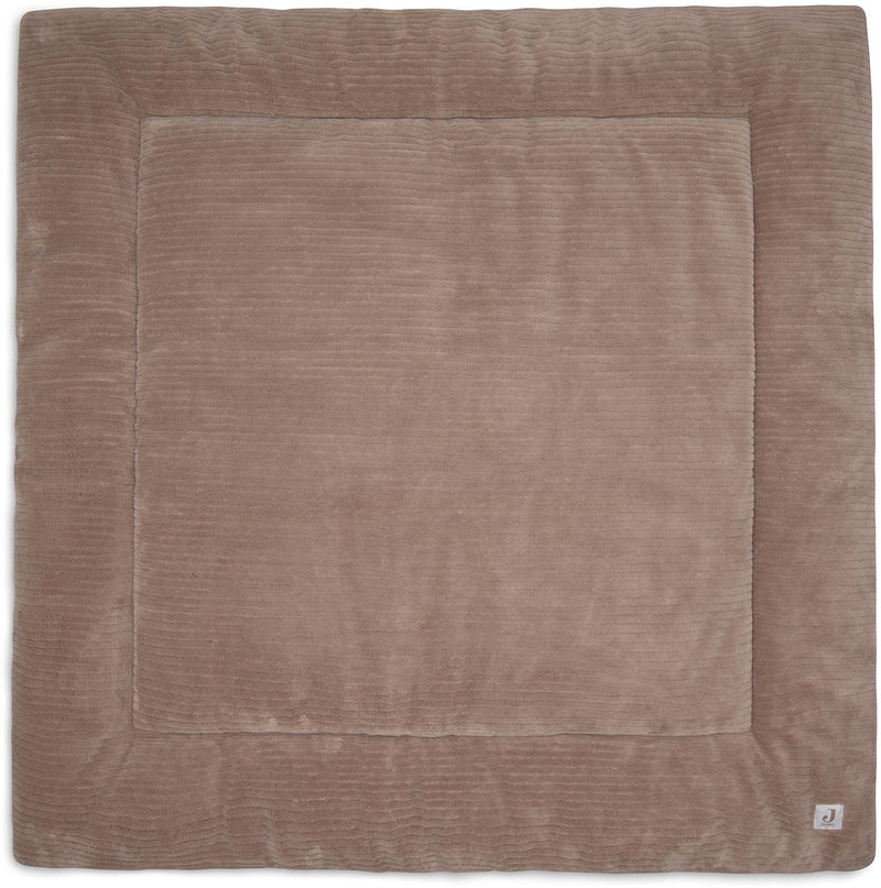Jollein boxkleed baby - 100x100cm - cloudy rib - polyester - milky coffee