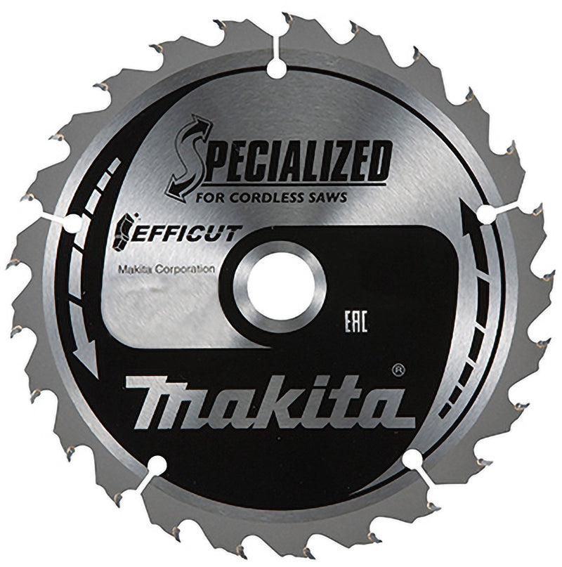 Makita 260x30x2,15 23g 24t cirkelzaagblad hout efficut - e-07705