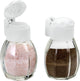 Metaltex - peper- en zoutset - 40 ml - glas - transparant - 2-delig