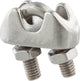 Starx staaldraadklem - 3 mm - rvs