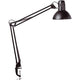 Maul study bureaulamp - metaal - zwart - e27 fitting - verstelbare arm - tafellamp met klem