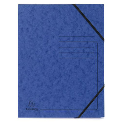 Map exacompta 555412e a4 blauw