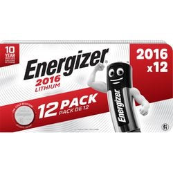 Batterijen energizer 7638900441888 cr2016 niet-oplaadbaar pak van 12