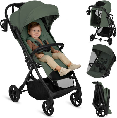 Lionelo tansi buggy – graveltech wielen – inklapbaar auto-folding systeem – geschikt voor 6 maanden tot 4 jaar – hoge zitting tot 92 cm – 3-stand rugleuning – dri-seat comfort – inclusief muggennet bekerhouder