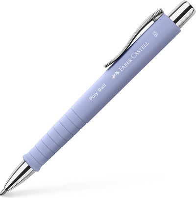 Faber-castell balpen - poly ball - penpunt xb - pale iris - fc-241154