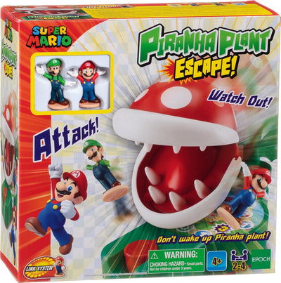 Epoch games super mario piranha plant escape - spannend bordspel met 2 figuren