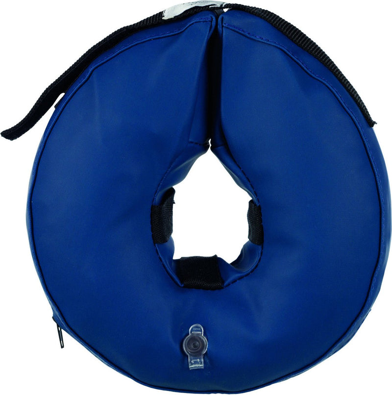 Trixie - beschermkraag - opblaasbaar - blauw - 45-57x11 cm xl